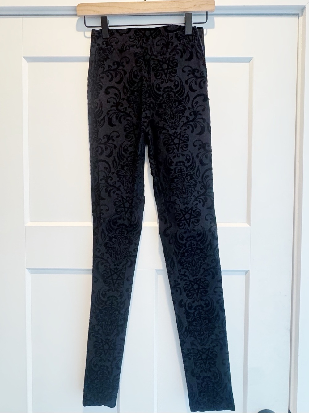 Killstar Velvet Skinny Pants